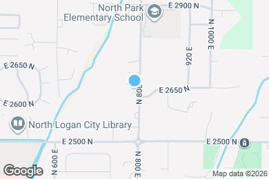 Map image of the property - 784 E 2660 N
