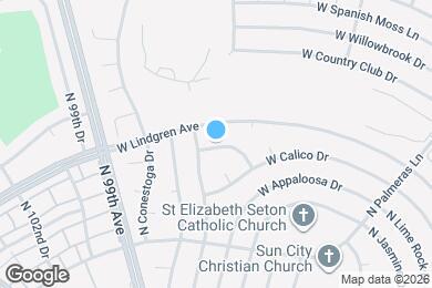 Map image of the property - 9830 W Evergreen Dr