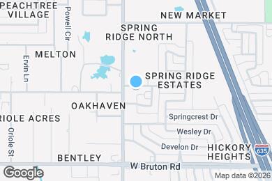 Map image of the property - 1618 Allen Dr