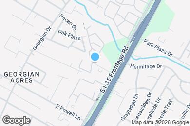 Map image of the property - 600 Barwood Park