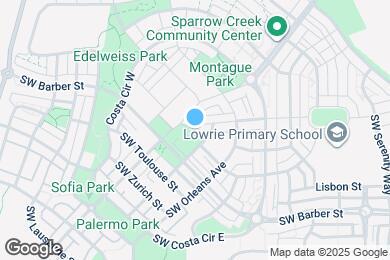 Map image of the property - 11464 SW Mont Blanc St