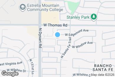Map image of the property - 12846 W Roanoke Ave