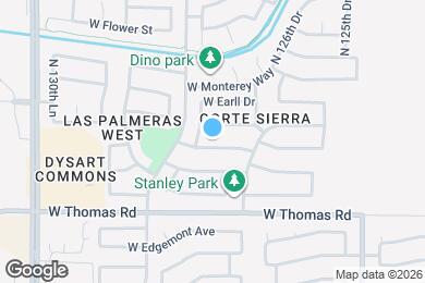 Map image of the property - 12730 W Catalina Dr