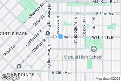 Map image of the property - 2844 N Marion St