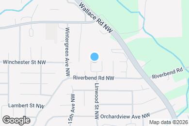 Map image of the property - 2436 La Jolla Dr NW