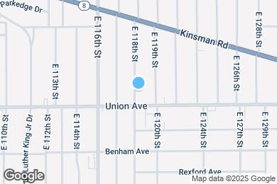 Map image of the property - 3475 E 118th St