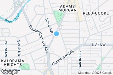 Map image of the property - 1954 Columbia Rd NW
