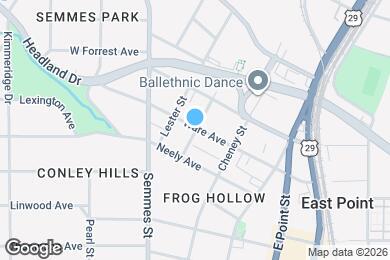 Map image of the property - 1742 Ware Ave