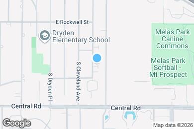 Map image of the property - 825 S McKinley Ave