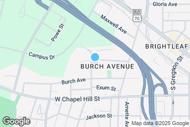 Map image of the property - 835 Wilkerson Ave