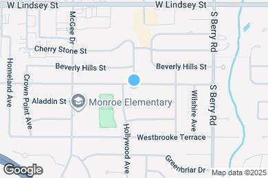 Map image of the property - 1512 Vine St