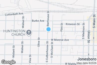 Map image of the property - 653 W Huntington Ave