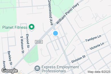 Map image of the property - 523 S Greenwood Ave