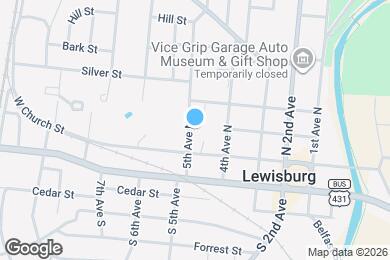Map image of the property - 227 5th Ave N