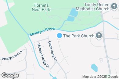 Map image of the property - 3707 University Church Dr