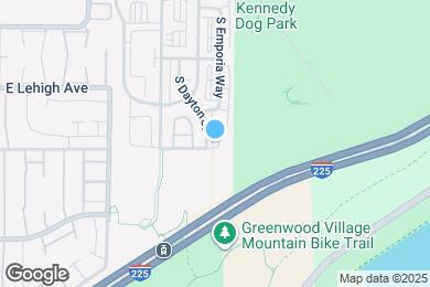 Map image of the property - 3870 S Dayton St