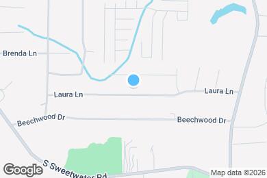 Map image of the property - 3077 Laura Ln