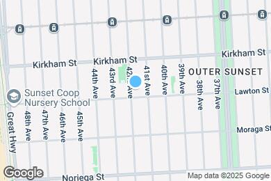 Map image of the property - 1582 42nd Ave