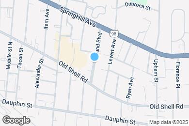 Map image of the property - 160 Grand Blvd