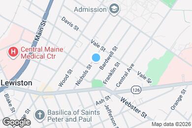 Map image of the property - 61 Nichols St