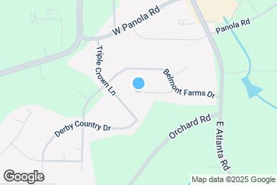 Map image of the property - 80 Belmont Park Ln