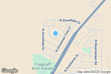 Map image of the property - 4448 E Wintergreen
