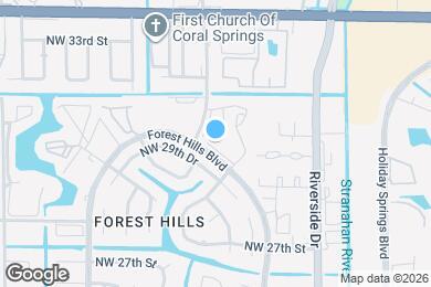 Map image of the property - 8433 Forest Hills Dr