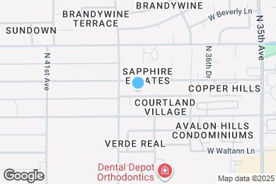 Map image of the property - 3814 W Marconi Ave