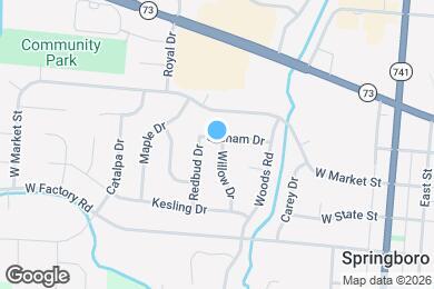 Map image of the property - 5 Willow Dr