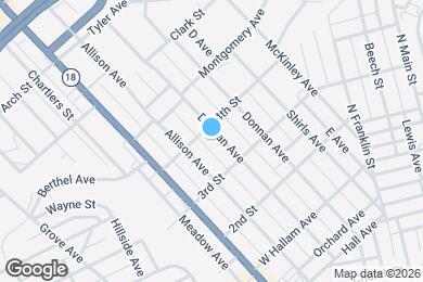 Map image of the property - 575 Duncan Ave