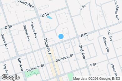 Map image of the property - 255 E St