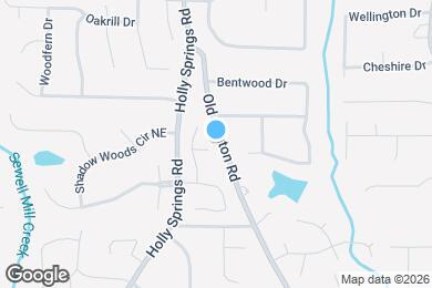 Map image of the property - 2311 Ravinia Ct NE