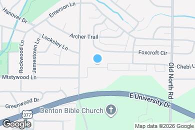 Map image of the property - 2017 Chandler Dr