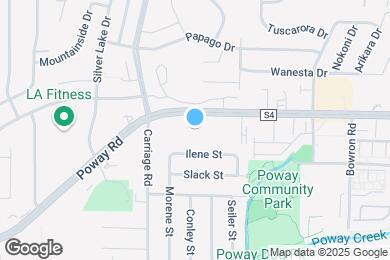 Map image of the property - West Village Poway Apartments