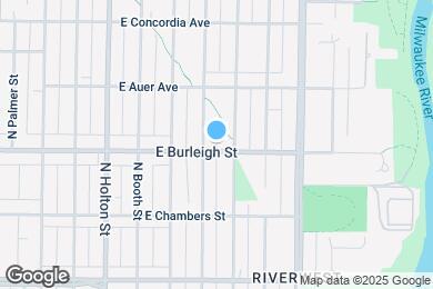 Map image of the property - 812 E Burleigh St
