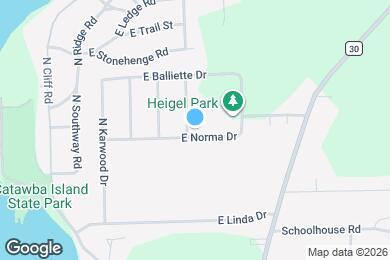 Map image of the property - 3625 N Roger Dr