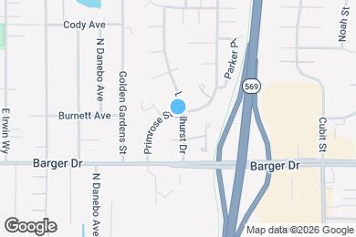 Map image of the property - 2145 Primrose St