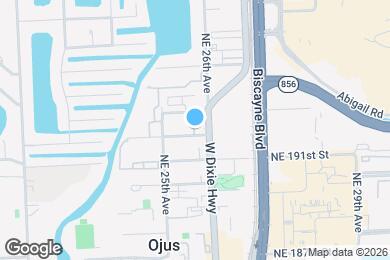 Map image of the property - 2575 NE 192nd St