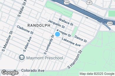 Map image of the property - 1511 Lakeview Ave
