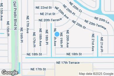 Map image of the property - 1911 NE 19th Ave