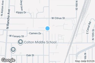 Map image of the property - 1417 Pennsylvania Ave