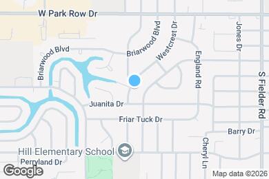 Map image of the property - 1803 Westcrest Dr
