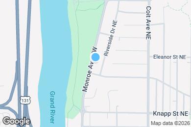 Map image of the property - 2128 Monroe Ave NW