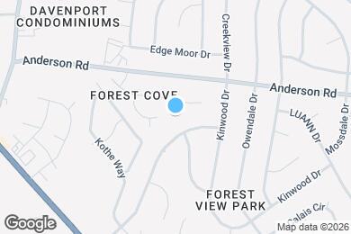 Map image of the property - 1413 Cane Ct