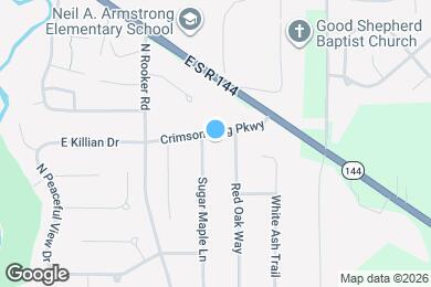 Map image of the property - 1017 Crimson King Pkwy