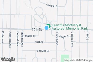 Map image of the property - 855 36th St