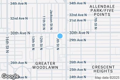 Map image of the property - 2903 10th St N