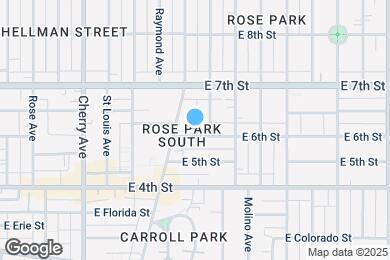 Map image of the property - 2415 E 6th St