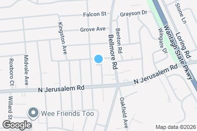 Map image of the property - 636 Hoover St