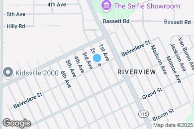 Map image of the property - 9202 2nd Ave